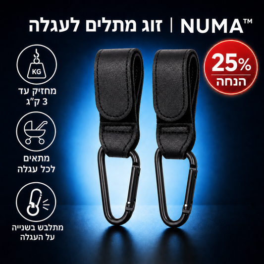 רצועות לתלייה על עגלה