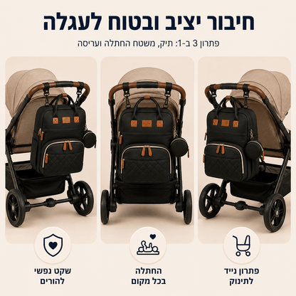 NEST™ | תיק ההחתלה שנפתח לעריסה