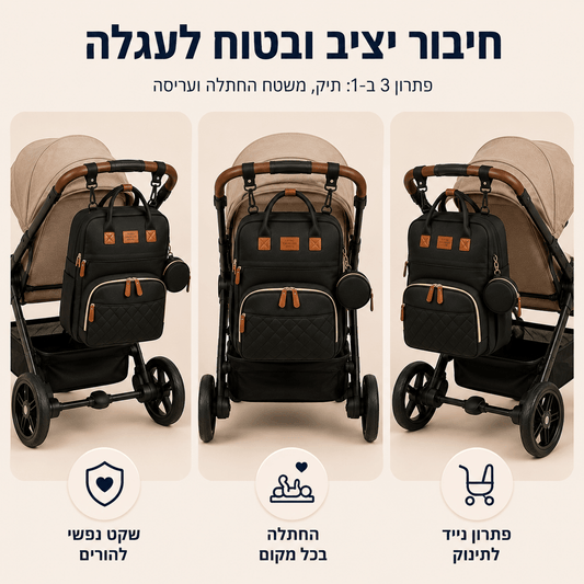 NEST™ | תיק ההחתלה שנפתח לעריסה